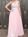 Elegant One-shoulder A-line Long Prom Dress Ideas, Evening Party Dresses,WGP1799
