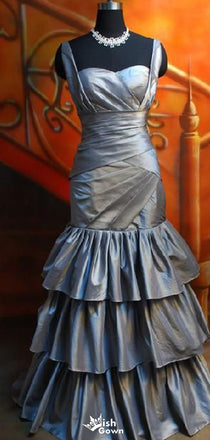 Vintage Sheath Long Prom Dress Ideas, Evening Party Dresses,WGP1811