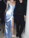 Elegant Spaghetii Strap Mermaid Long Prom Dress Ideas, Evening Party Dresses,WGP1835