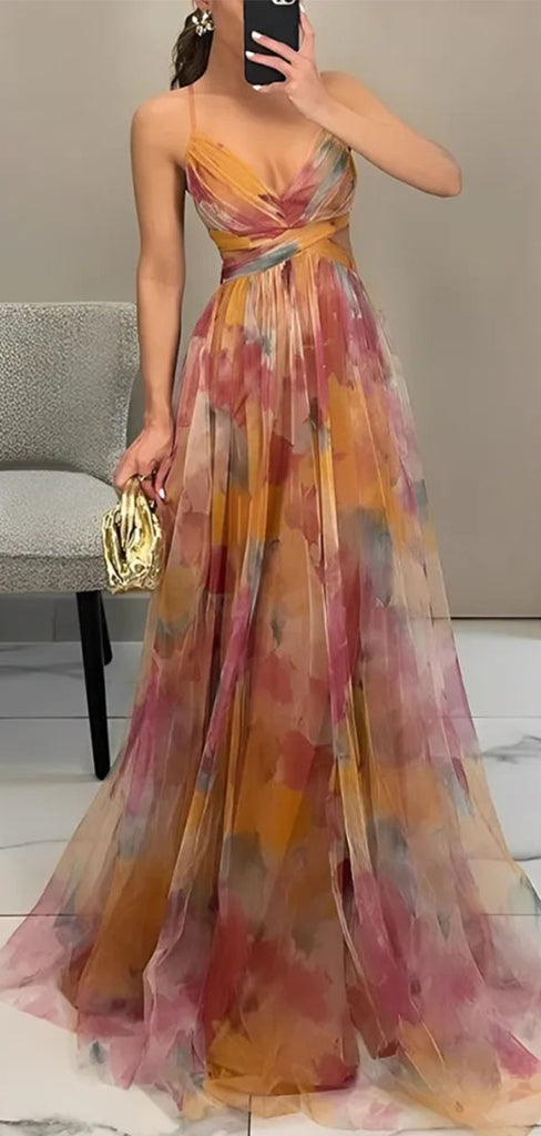 Elegant White Off-Shoulder A-Line Long Prom Dress Ideas, Evening Party Dresses,WGP1796