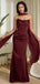 Soft Red Sweetheart Sleeveless Mermaid Satin Bridesmaid Dresses Online,WGM407