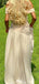 Elegant Off-shoulder tulle Sheath Long Prom Dress Ideas, Evening Party Dresses,WGP1202