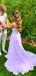 Gorgeous Spaghetti Strap Lace A-line Long Prom Dress Ideas, Evening Party Dresses,WGP1220