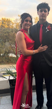 Sexy V-neck Backless Mermaid Long Prom Dress Ideas, Evening Party Dresses,WGP1253