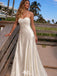 Elegant White Sweetheart Mermaid Long Prom Dress Ideas, Evening Party Dresses, WGP2006