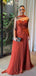Elegant Applique Orange Sweetheart A-Line Long Prom Dress Ideas, Evening Party Dresses,WGP1860