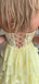 Elegant Strapless Asymmetric A-line Long Prom Dress Ideas, Evening Party Dresses,WGP1118