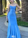 Formal Bateau Strapless Mermaid Long Prom Dress Ideas, Evening Party Dresses,WGP1393