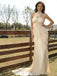 Unique Champagne Halter Chiffon Prom Dress Sexy Sleeveless Ruched Empire Waist Evening Gown,WGP2080