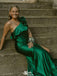 Elegant One-shoulder Mermaid Unique Long Prom Dress Ideas, Evening Party Dresses,WGP1468