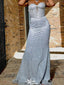 Gorgeous Sweetheart Strapless Mermaid Long Prom Dress Ideas, Evening Party Dresses,WGP1469