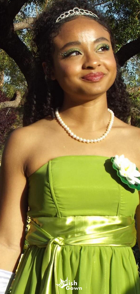 Casual Strapless A-line Long Prom Dress Ideas, Evening Party Dresses,WGP1487