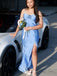Elegant Spaghetti Strap Mermaid Long Prom Dress Ideas, Evening Party Dresses,WGP1528