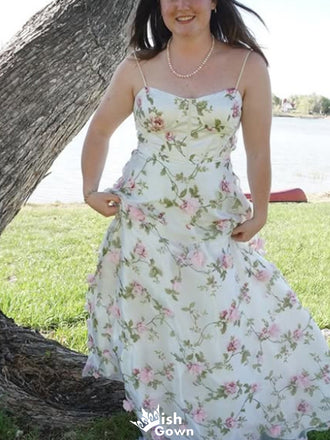 Casual Spaghetti Strap A-line Long Prom Dress Ideas, Evening Party Dresses,WGP1560