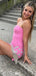 Casual Strapless Sheath Short Mini Homecoming Dress,EPT415