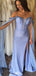 Gorgeous Spaghetti Strap Off-shoulder Mermaid Long Prom Dress Ideas, Evening Party Dresses,WGP1598