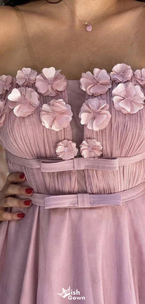 Elegant Strapless A-line Short Mini Homecoming Dress,EPT475