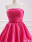 Elegant Strapless A-line Short Mini Homecoming Dress,EPT482
