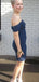 Casual Off-shoulder Sheath Short Mini Homecoming Dress,EPT489