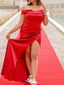 Elegant Off-shoulder Mermaid Long Prom Dress Ideas, Evening Party Dresses,WGP1633