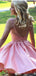 Elegant Sweetheart Bateau A-line Short Mini Homecoming Dress,EPT332