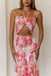 Elegant Pink Halter Strap Mermiad Long Prom Dress Ideas, Evening Party Dresses,WGP1648