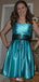 Elegant Strapless A-line Short Mini Homecoming Dress,EPT591