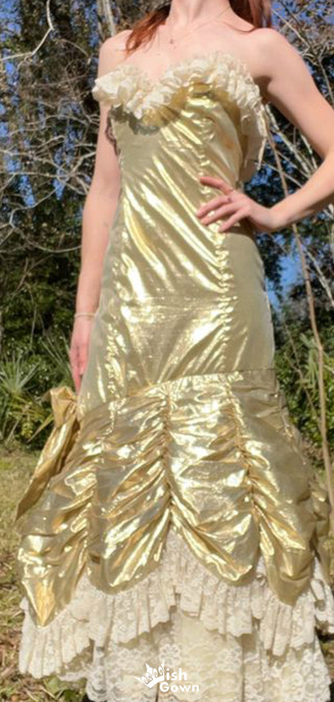 Vintage Strapless Sweetheart Sheath Long Prom Dress Ideas, Evening Party Dresses,WGP1764