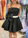 Elegant Strapless A-line Short Mini Homecoming Dress,EPT613