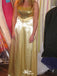 Elegant Spaghetii Strap A-line Long Prom Dress Ideas, Evening Party Dresses,WGP1777