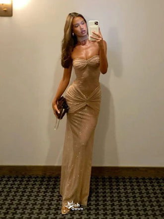 Sexy Sweetheart  Memaid Long Prom Dress Ideas, Evening Party Dresses,WGP1856
