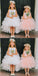 Round Neckline Hi-line Tulle Pixie Tutu Dresses, Cheap Flower Girl Dresses, FG015