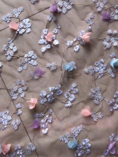 Charming Spaghetti Strap Flowers Sweetheart Long Prom Dresses, SG126